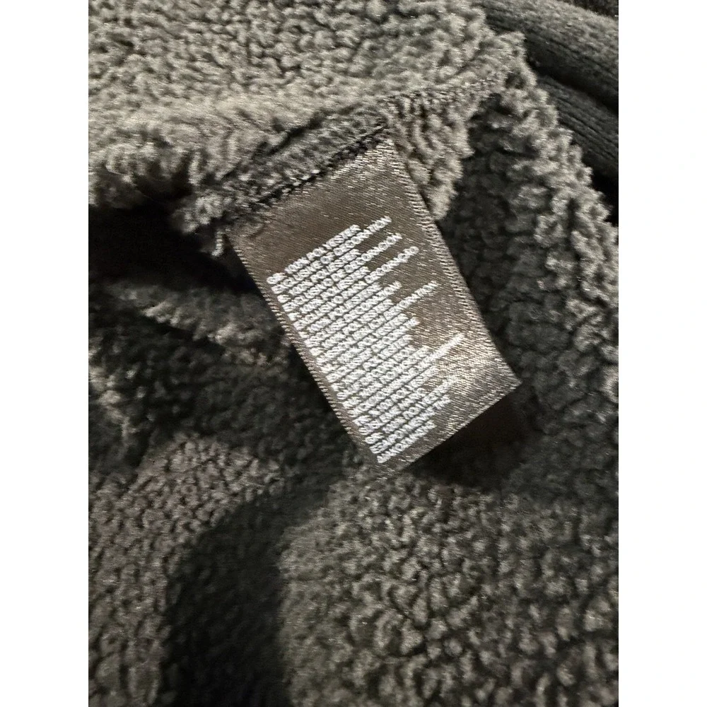 The North Face Mens 1/4 Zip Fleece Pullover Sweater Gray Large L